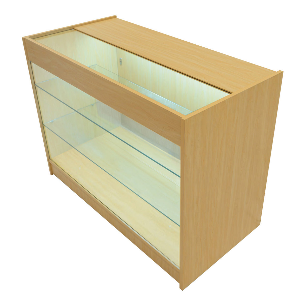 Apollo LED Verkaufstheken-Set LM60 + K1200 (2 Stück) – Ahorn