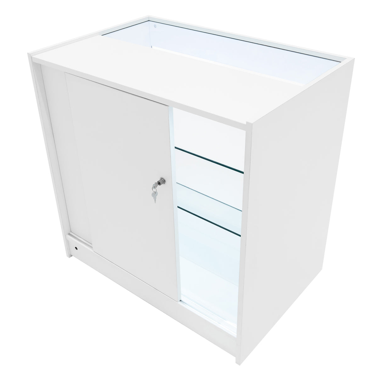 Triton LED Verkaufstheken-Set CM60 + K900 + B900 - Weiß