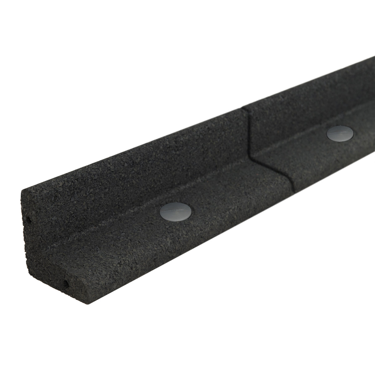Flexible Rasenkante 9,6m mit Gummihammer - Schwarz