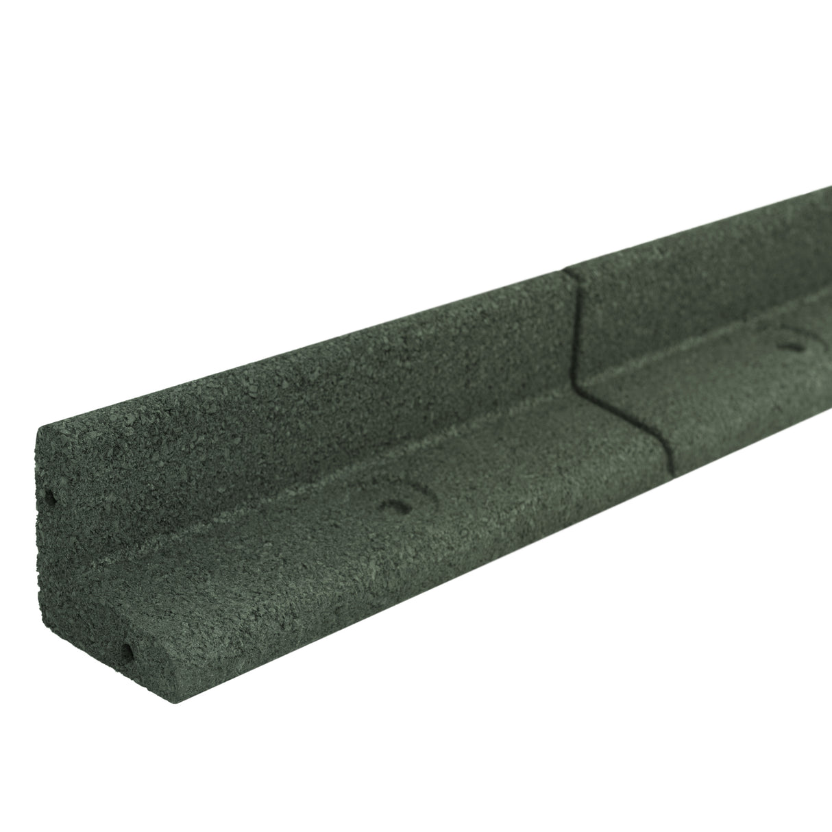 Flexible Rasenkante 14 x 1,2 m mit Gummihammer - Grün
