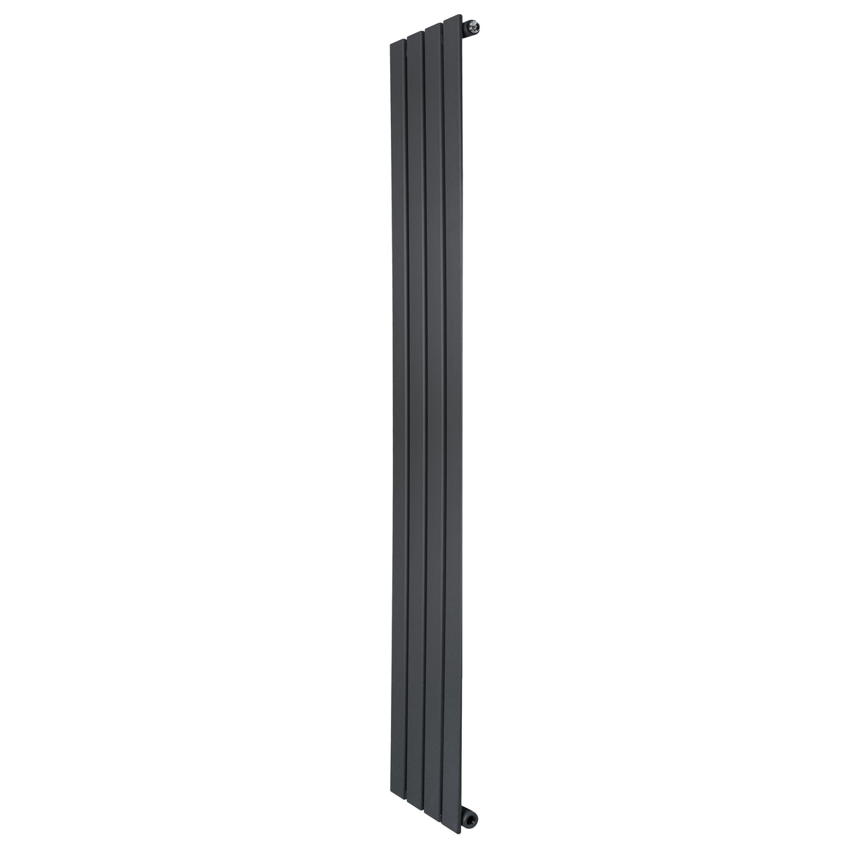 Flachheizkörper in Anthrazitgrau, 1600mm x 280mm, mit schlankem, vertikalem Design und glatter, moderner Oberfläche für stilvolle Heizlösungen
