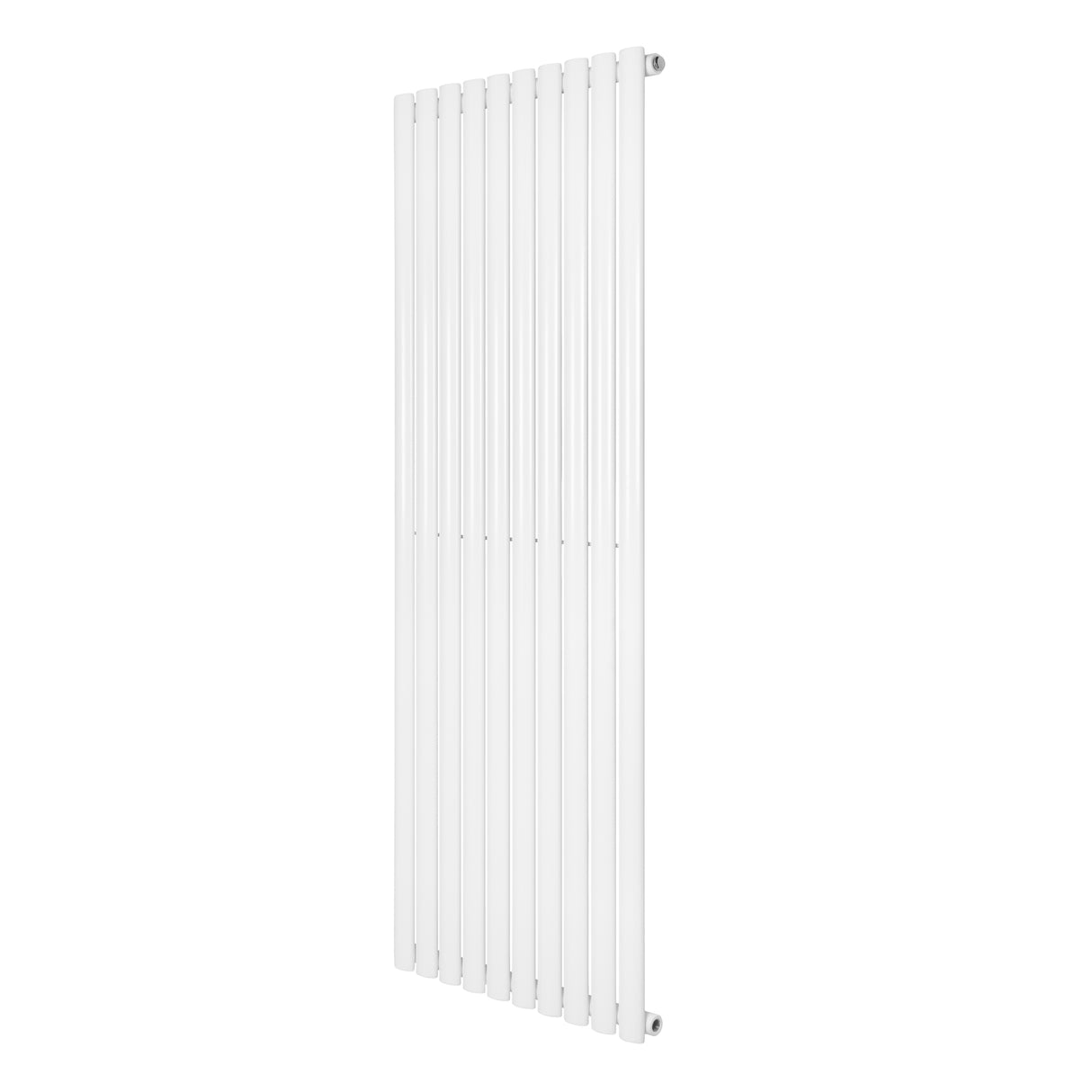 Schlanker, vertikaler Gliederheizkörper in Weiß, 1600mm x 600mm, mit glatter Oberfläche und modernen, eleganten Linien für effiziente Wärmeabgabe