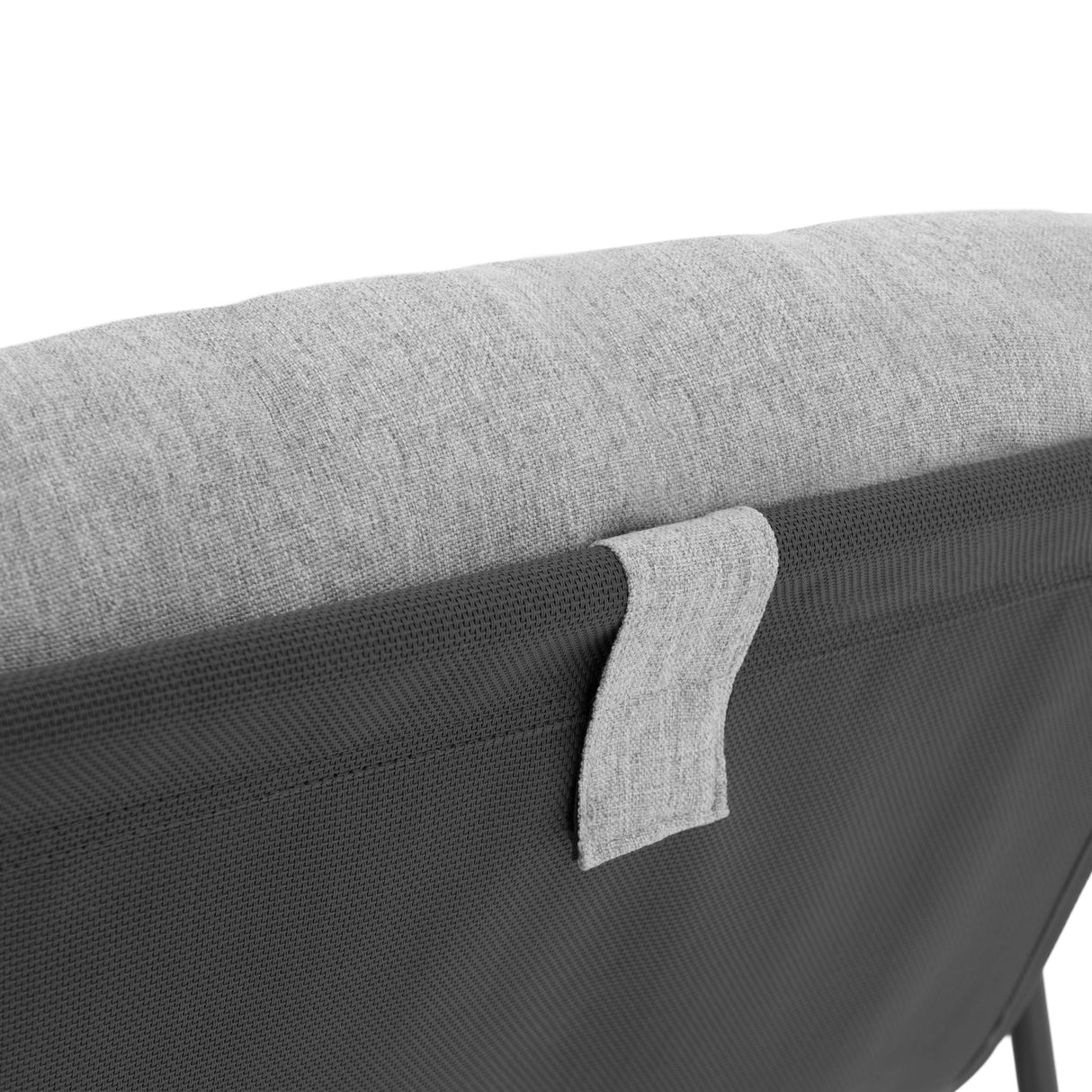 3-Teiliges Bistro-Set – Grau