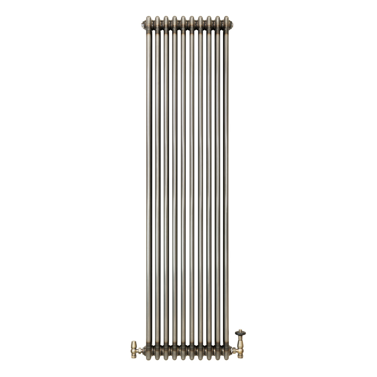 Klassischer 3-Säulen-Heizkörper mit TRV – 1800 x 470 mm - Rohmetall