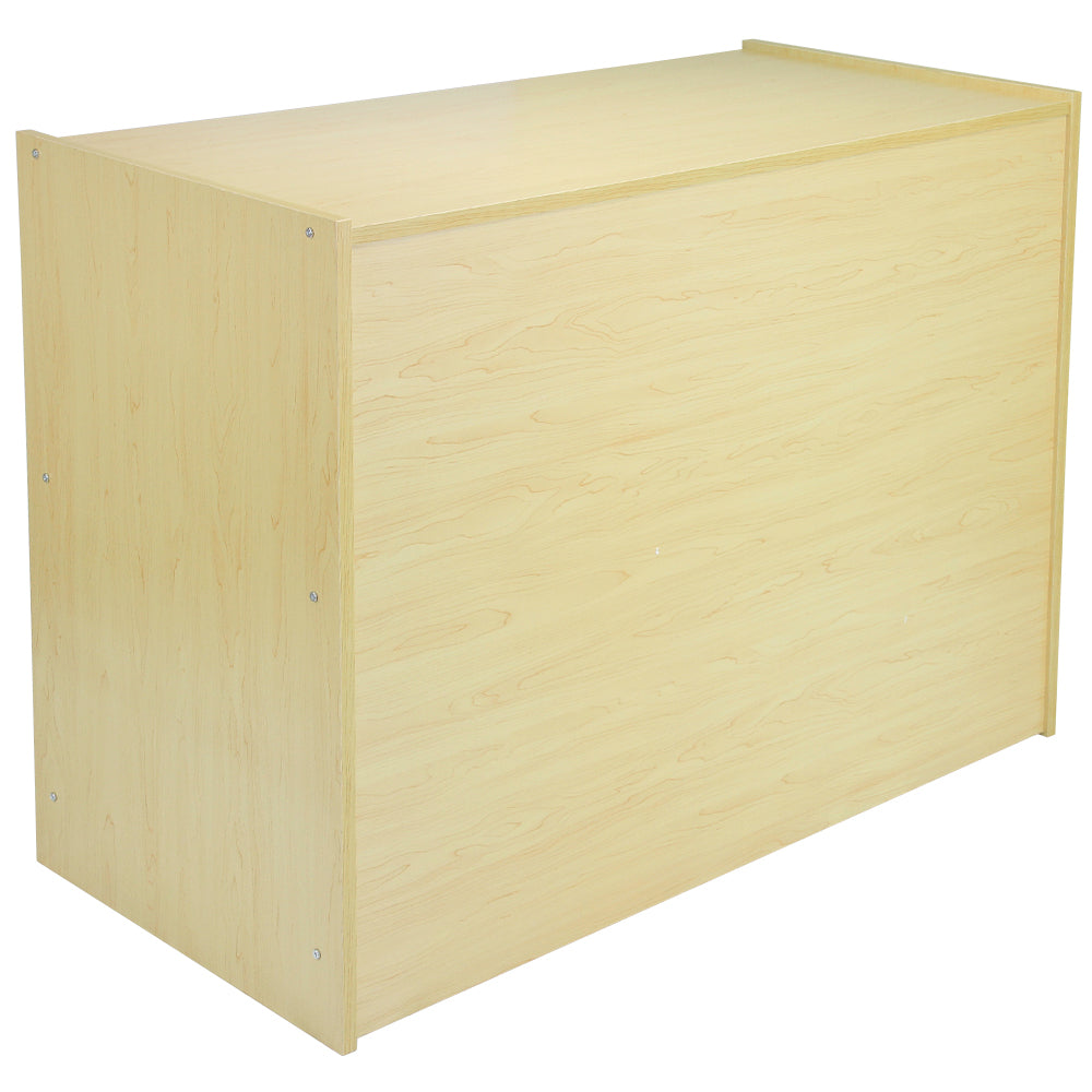 Kometenzähler-Set in hellem Holzdesign, rechteckige Form mit glatter Oberfläche und abgerundeten Kanten, ideal für den Einsatz im Büro oder Schulumgebung