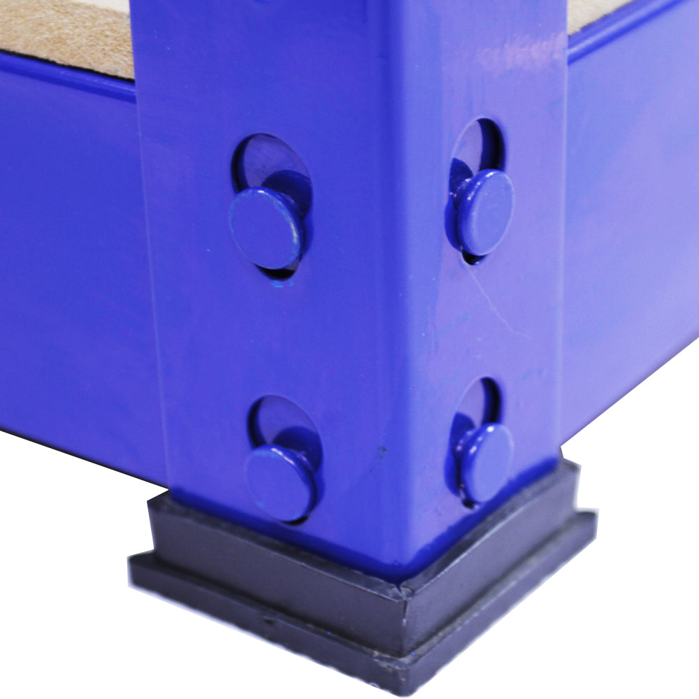 Q-Rax Lagerregal Blau - 90cm x 180cm x 50cm