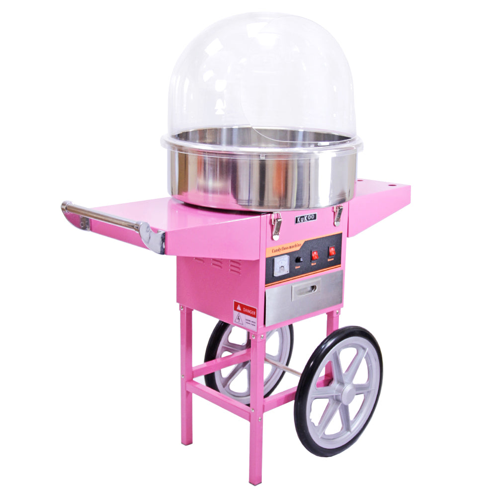 KuKoo Zuckerwattemaschine mit Wagen