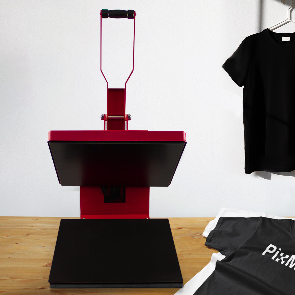 PixMax Transferpresse 38 x 38cm, PTFE-Matte & Sublimationspapier