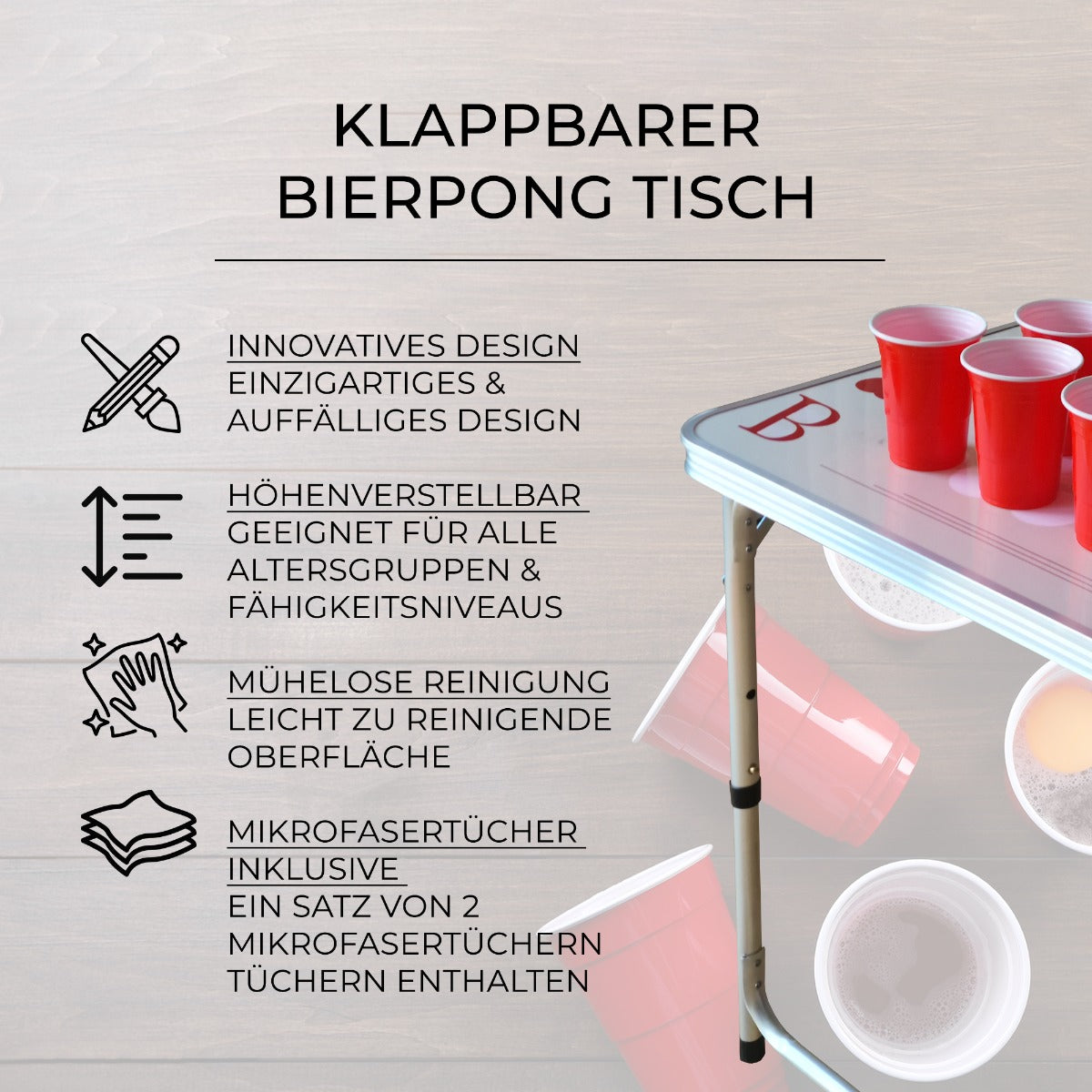 Bier Pong Tisch