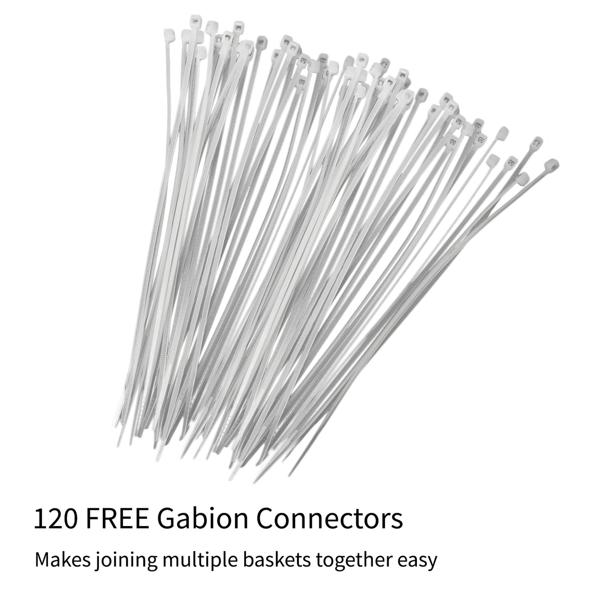 Gabionenkörbe 100 x 80 x 30cm / 4 Körbe