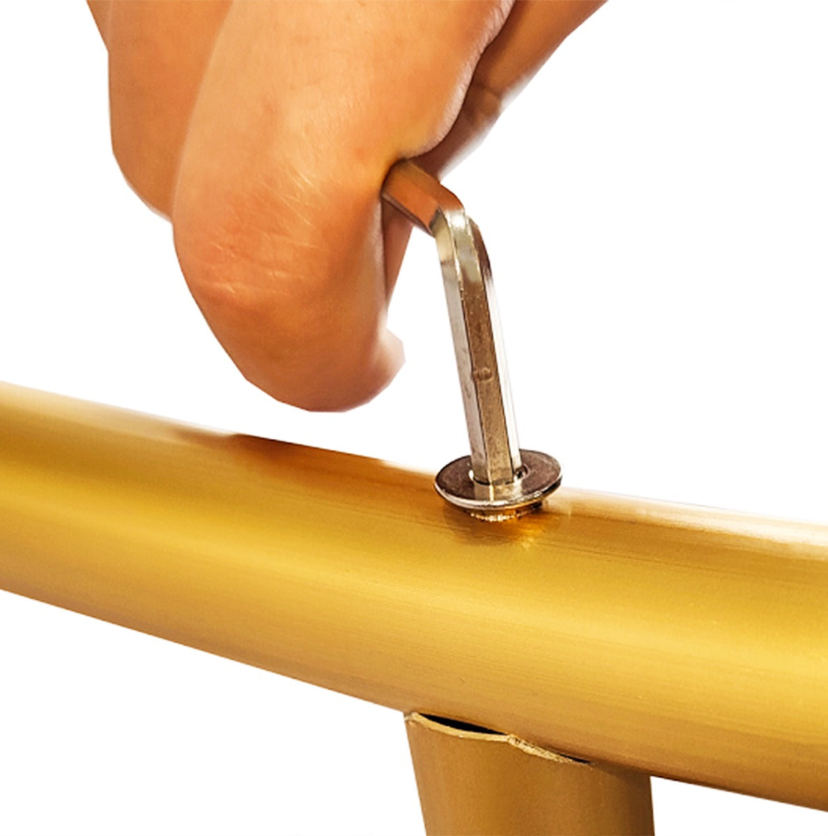 Hochzeit Ballonbogen Gold 200cm