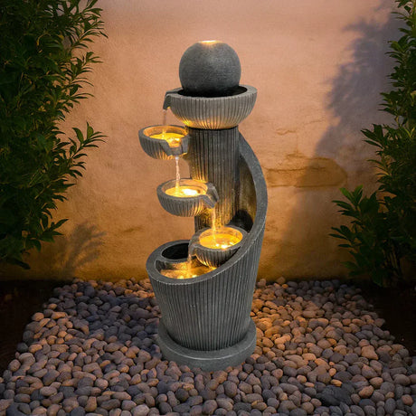 Vorteile Elektrischer Wasserspiele für den Garten