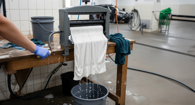 Die einfache, effiziente Lösung für schonendes Auswringen deiner Wäsche: Manueller Handwringer