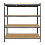 Monster Racking Q-Rax Lagerregal Regal 160cm x 60cm Grau