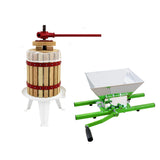 KuKoo 12 L Obstpresse & Obsthäcksler im Set