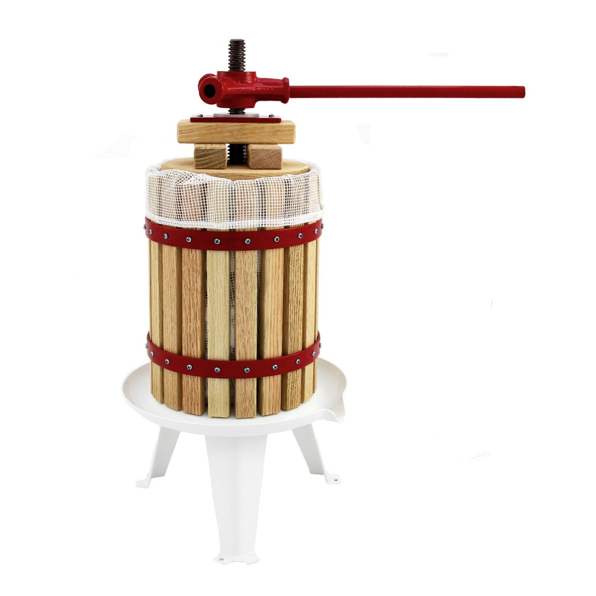 KuKoo 18 Liter Obstpresse & Obsthäcksler im Set