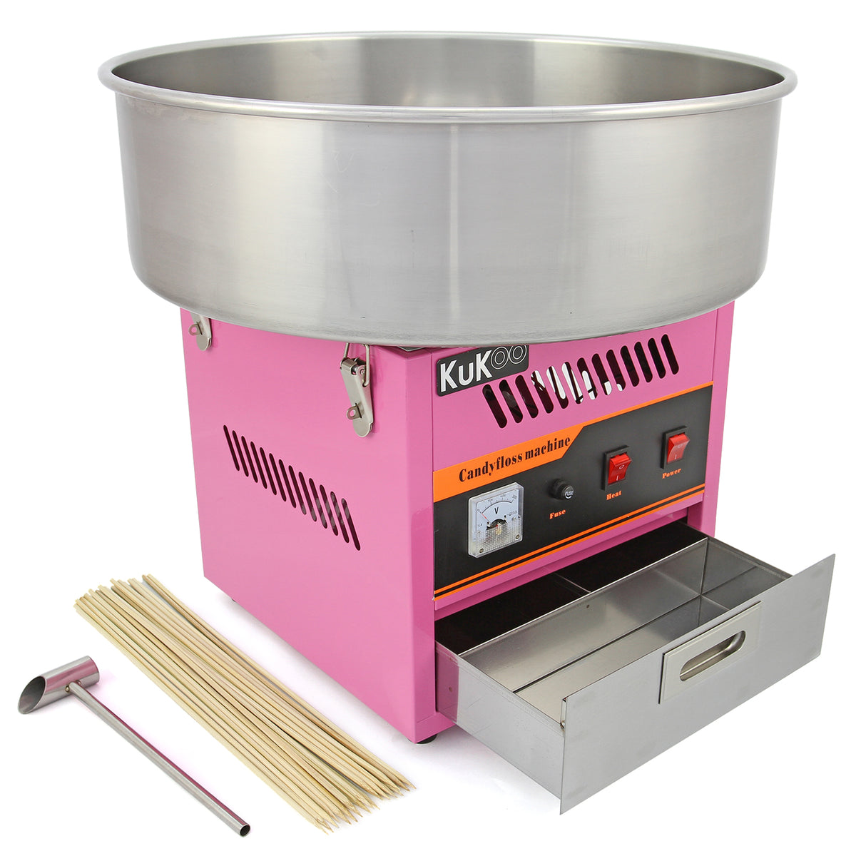 KuKoo Kommerzielle Zuckerwattemaschine