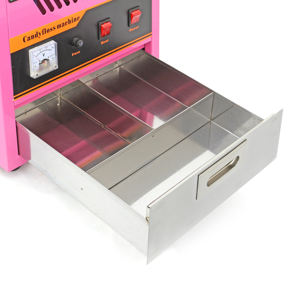 KuKoo Zuckerwattemaschine & Schutzabdeckung