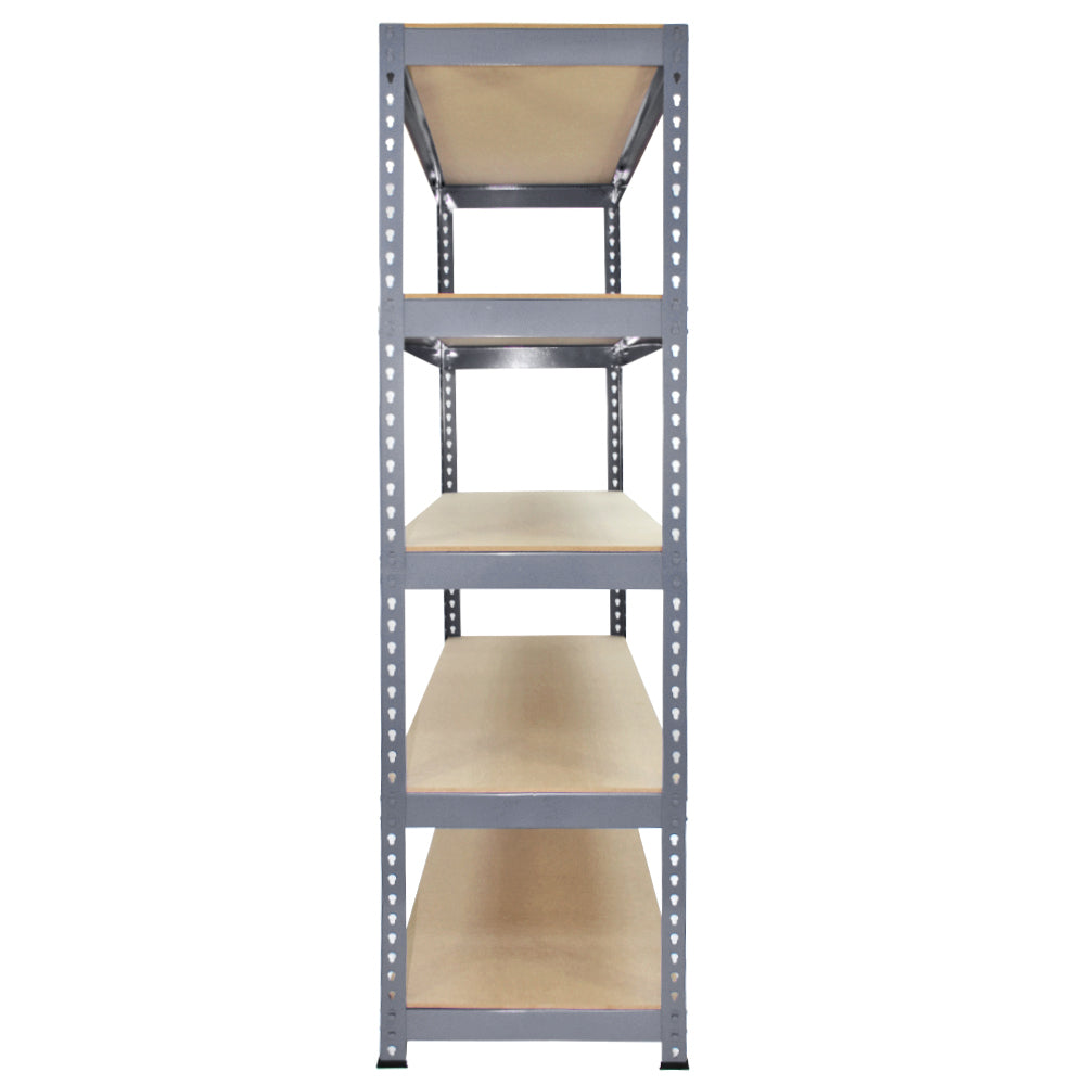 10 x Q-Rax Lagerregal Regal 180cm H x 120cm L x 50cm B Grau