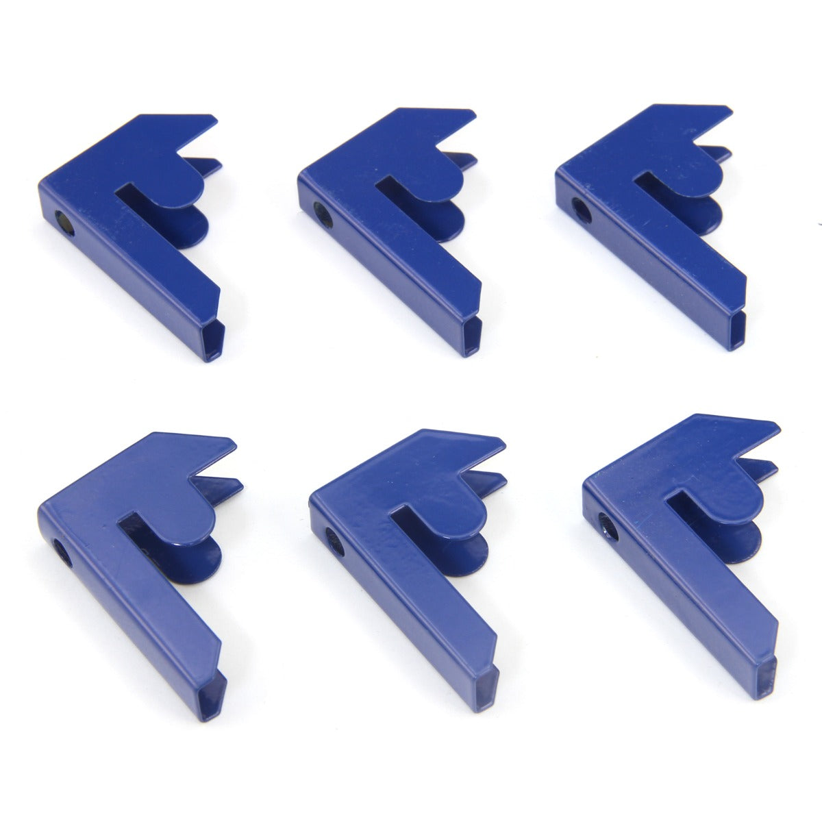 2 x T-RAX Lagerregal 75cm x 150cm x 30cm Blau mit Gratis Verbindungsstücke