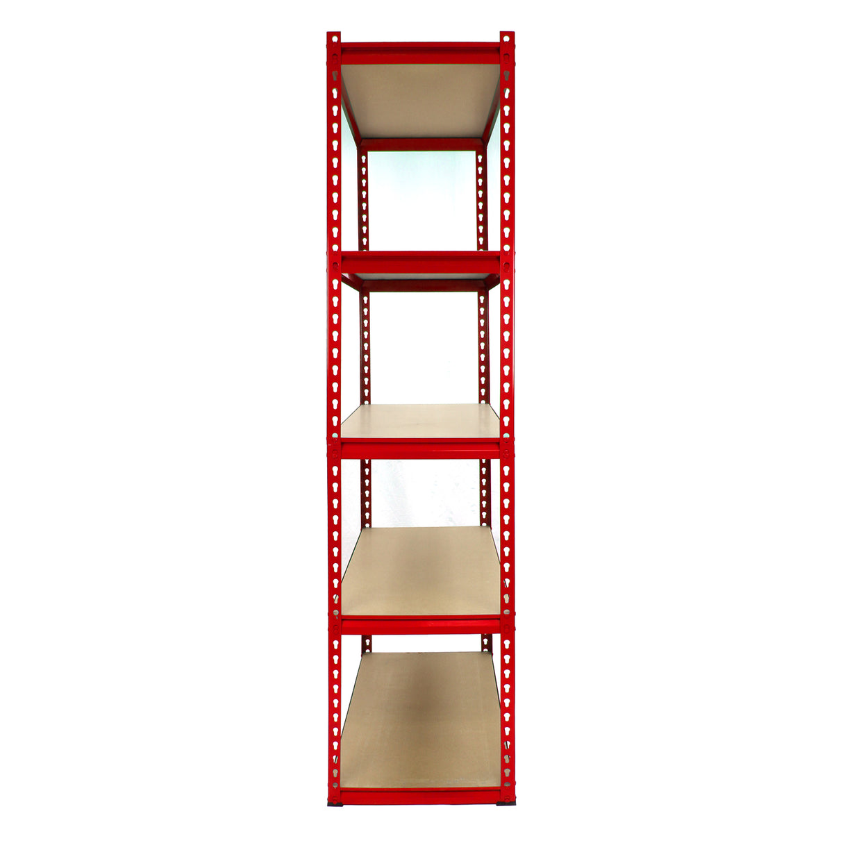 Z-Rax 4x Lagerregale & 1x Eckregal 90cm im Set - Rot