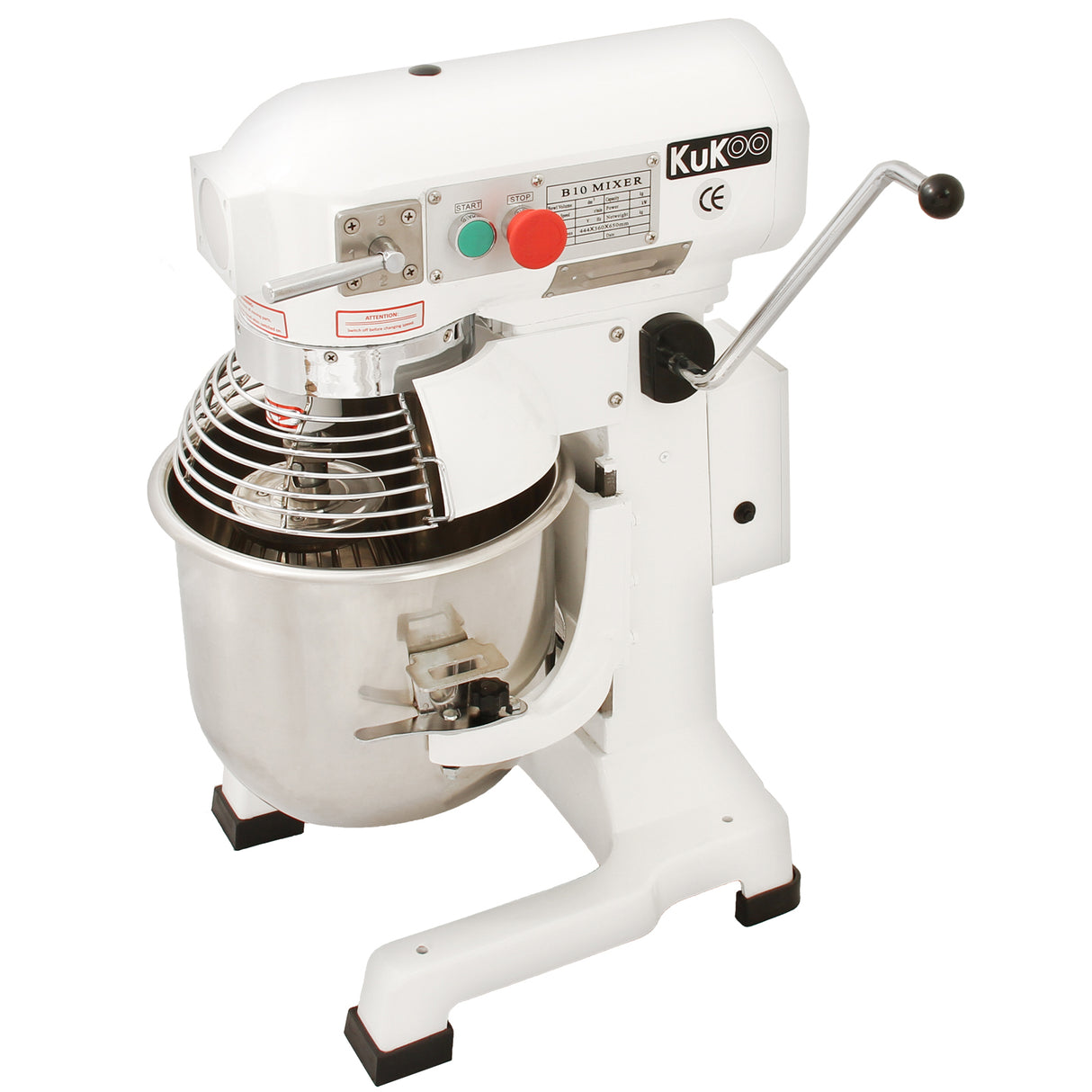 KuKoo Gastro  Planetenrührmaschine - 10L