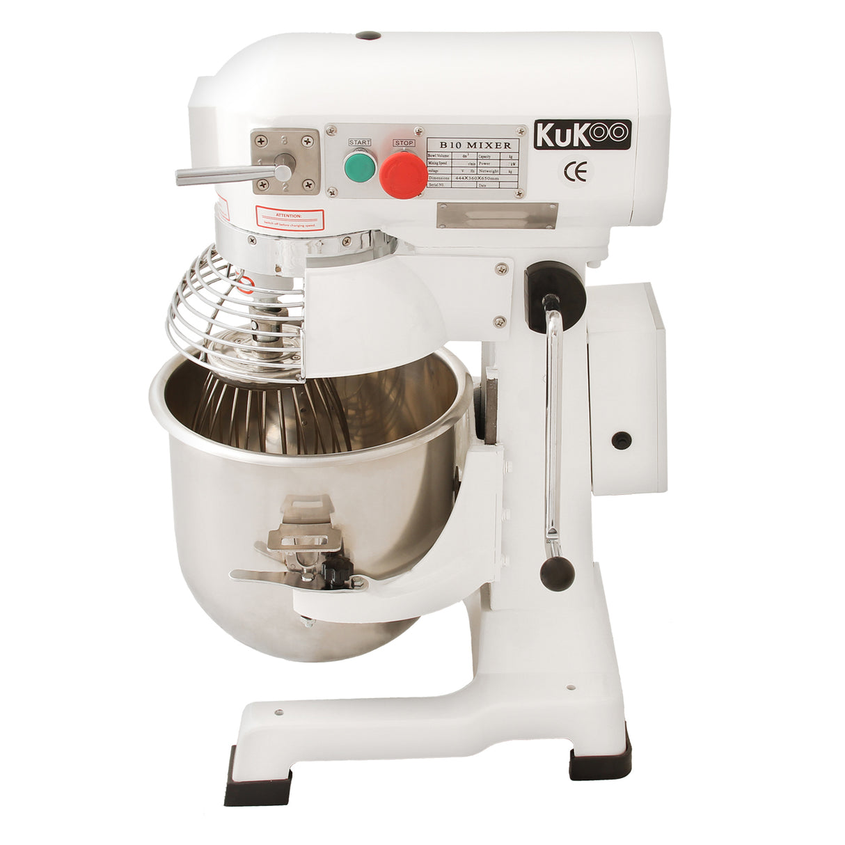 KuKoo Gastro  Planetenrührmaschine - 10L