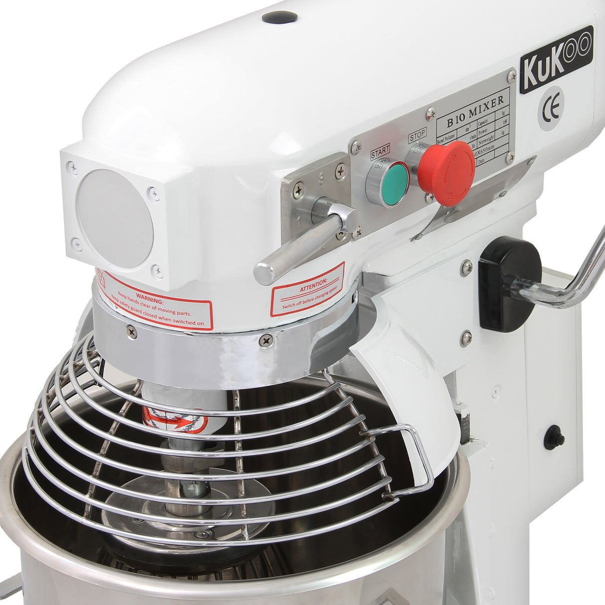KuKoo Gastro  Planetenrührmaschine - 10L