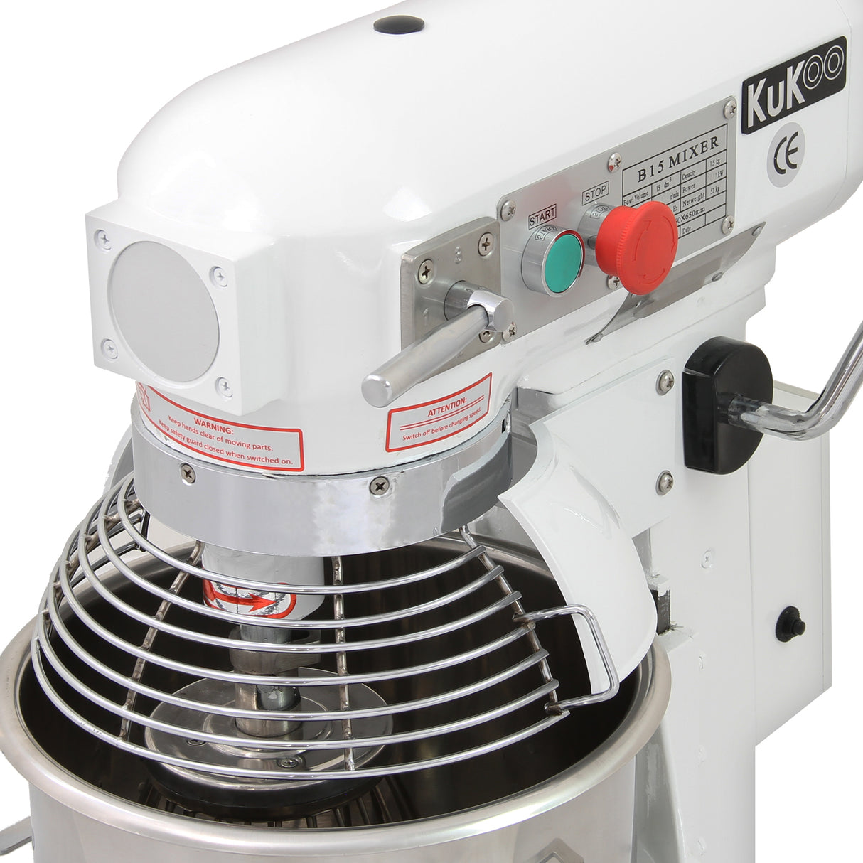 KuKoo Gastro  Planetenrührmaschine - 15L