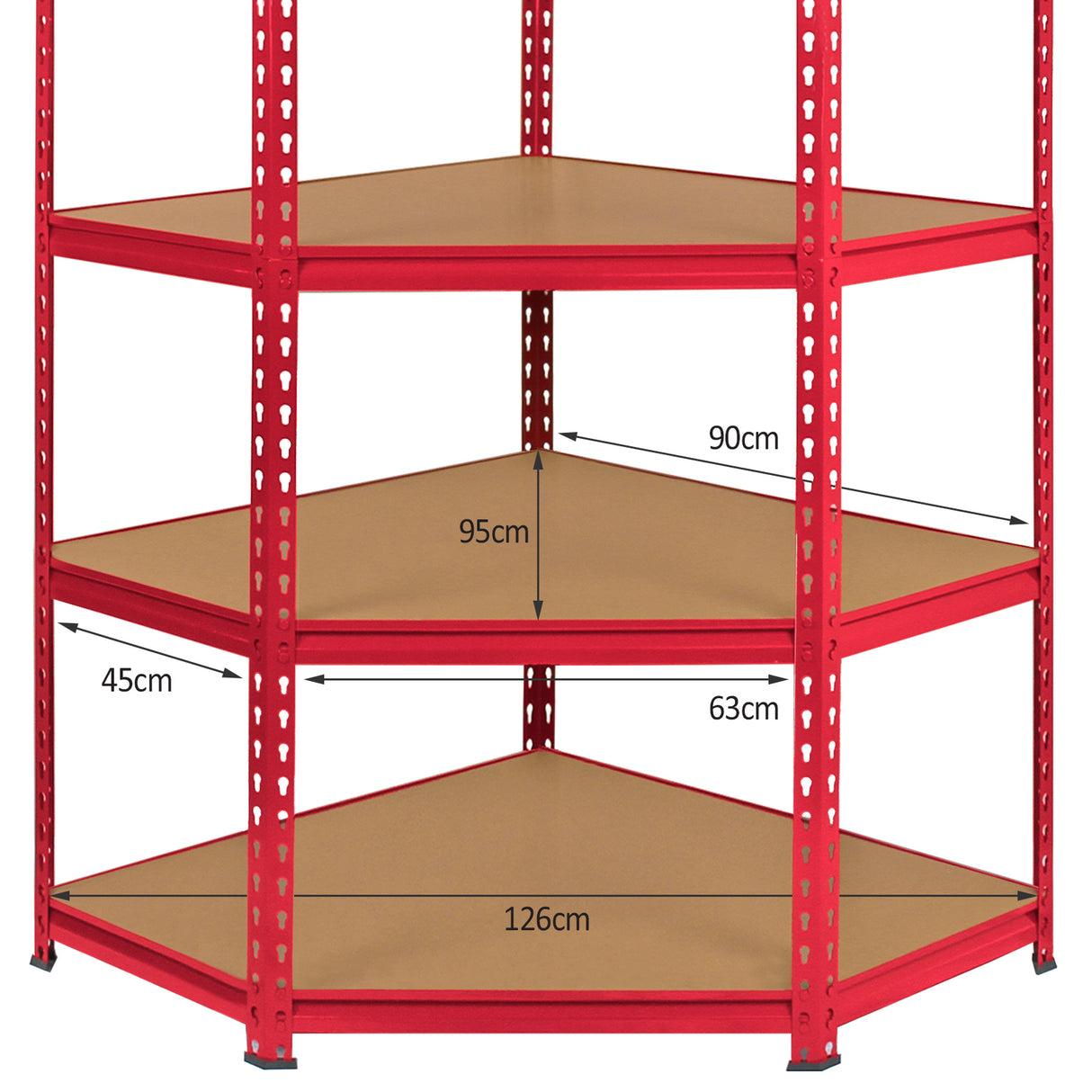 Sparangebot Z-Rax 90cm Eckregal + 2 x Z-Rax 90cm