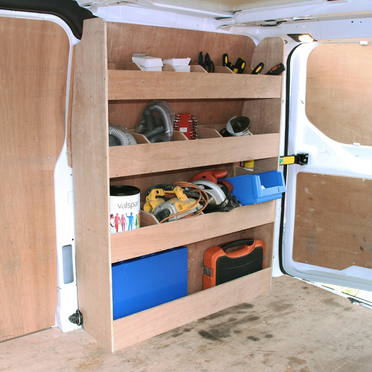 Ford Transit Custom Regal & Werkzeugkasten Fahrzeugeinrichtung