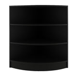 LM60 Ladentheke für Ecken – Schwarz