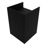 TB60 Ladentheke mit Kassenblock – Schwarz