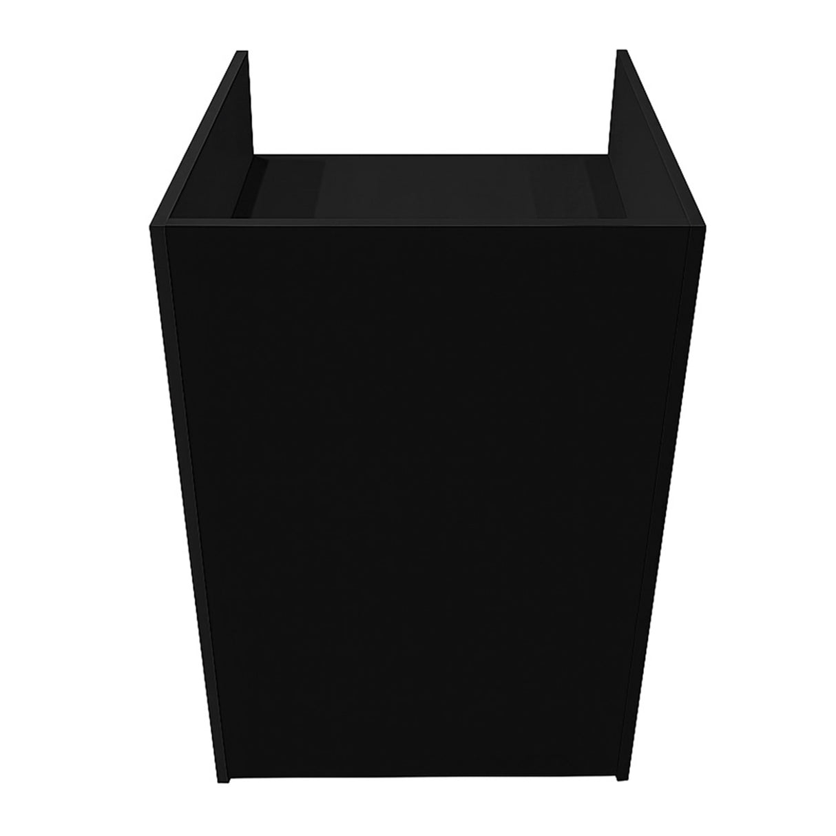 TB60 Ladentheke mit Kassenblock – Schwarz