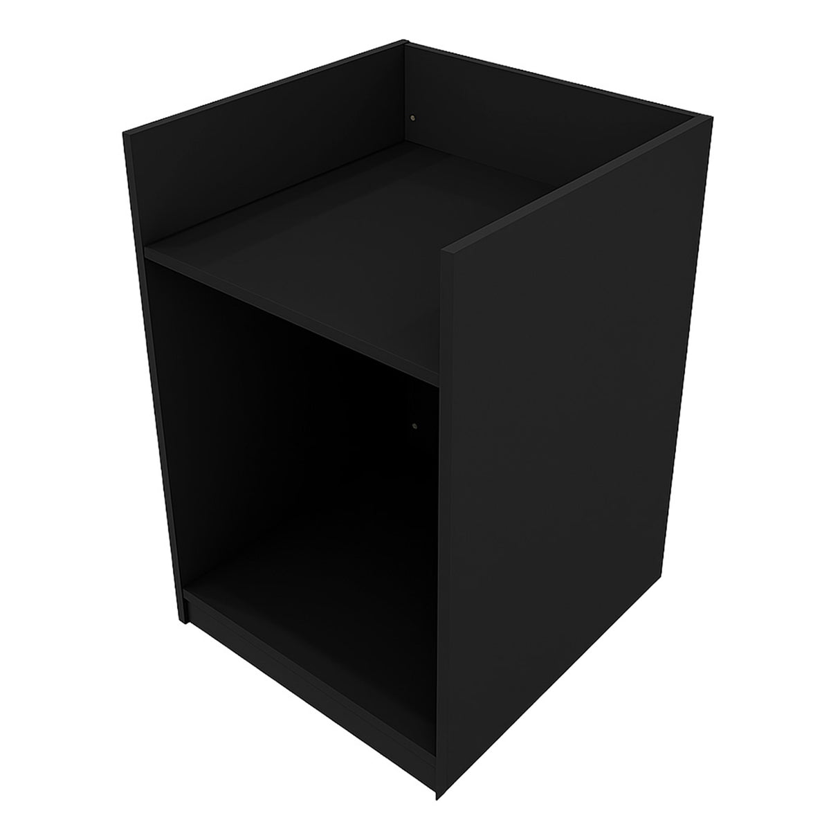 TB60 Ladentheke mit Kassenblock – Schwarz