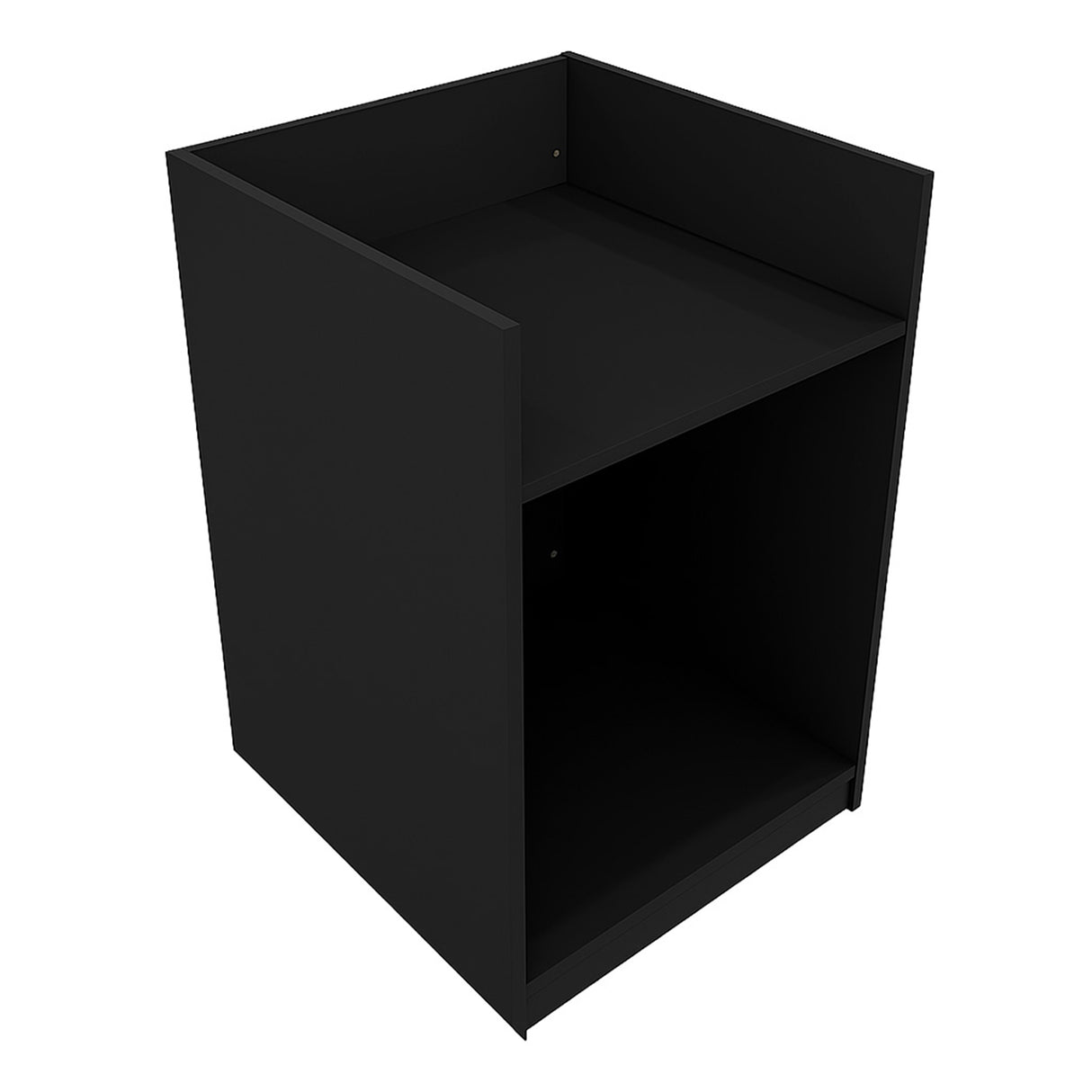 TB60 Ladentheke mit Kassenblock – Schwarz