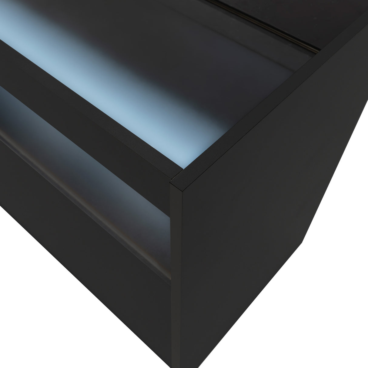 B900 LED-Ladentheke – Schwarz