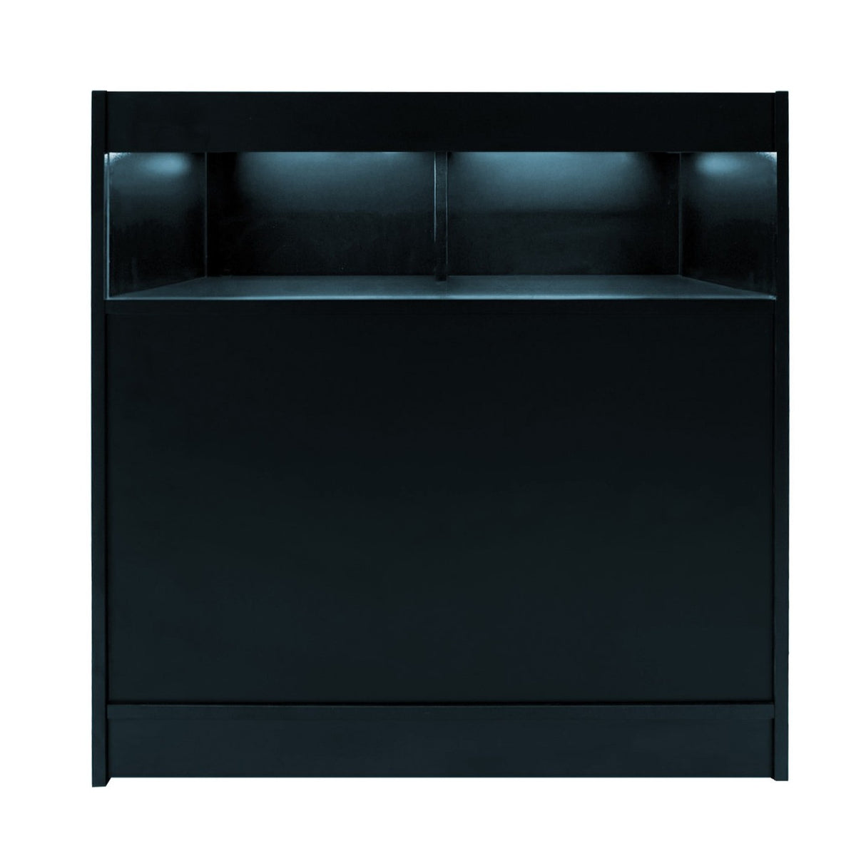 B900 LED-Ladentheke – Schwarz