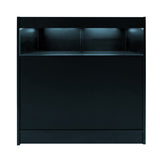 B900 LED-Ladentheke – Schwarz