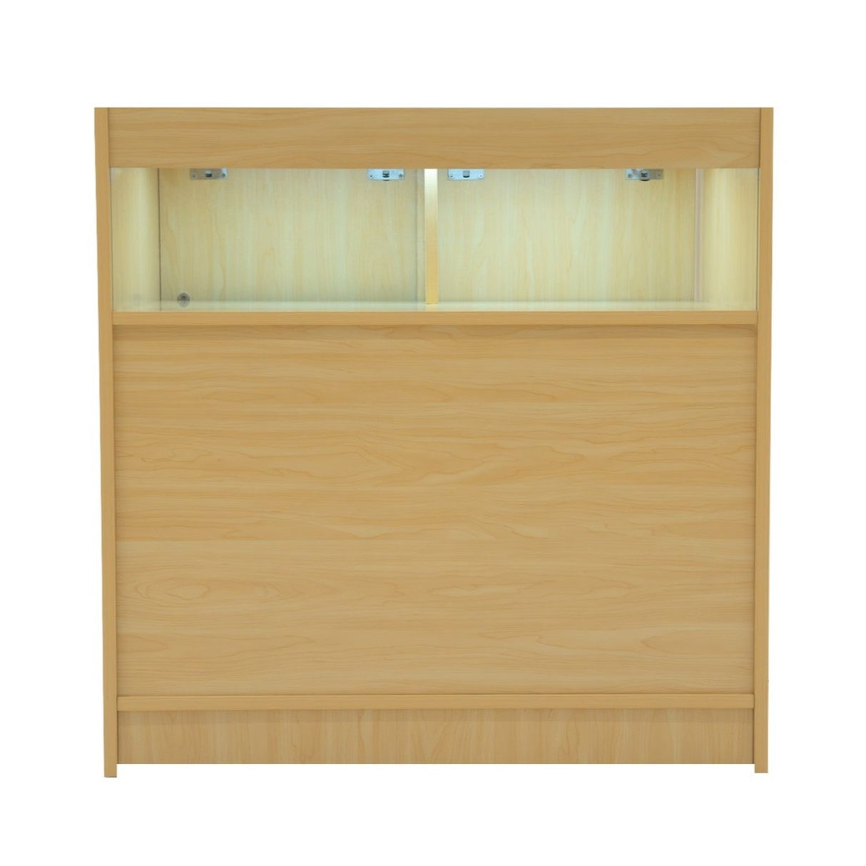 B900 LED-Ladentheke – Ahorn