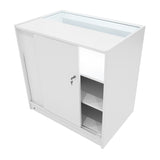 B900 LED-Ladentheke – Weiß