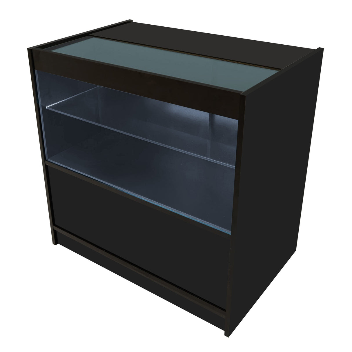 C900 LED-Ladentheke – Schwarz