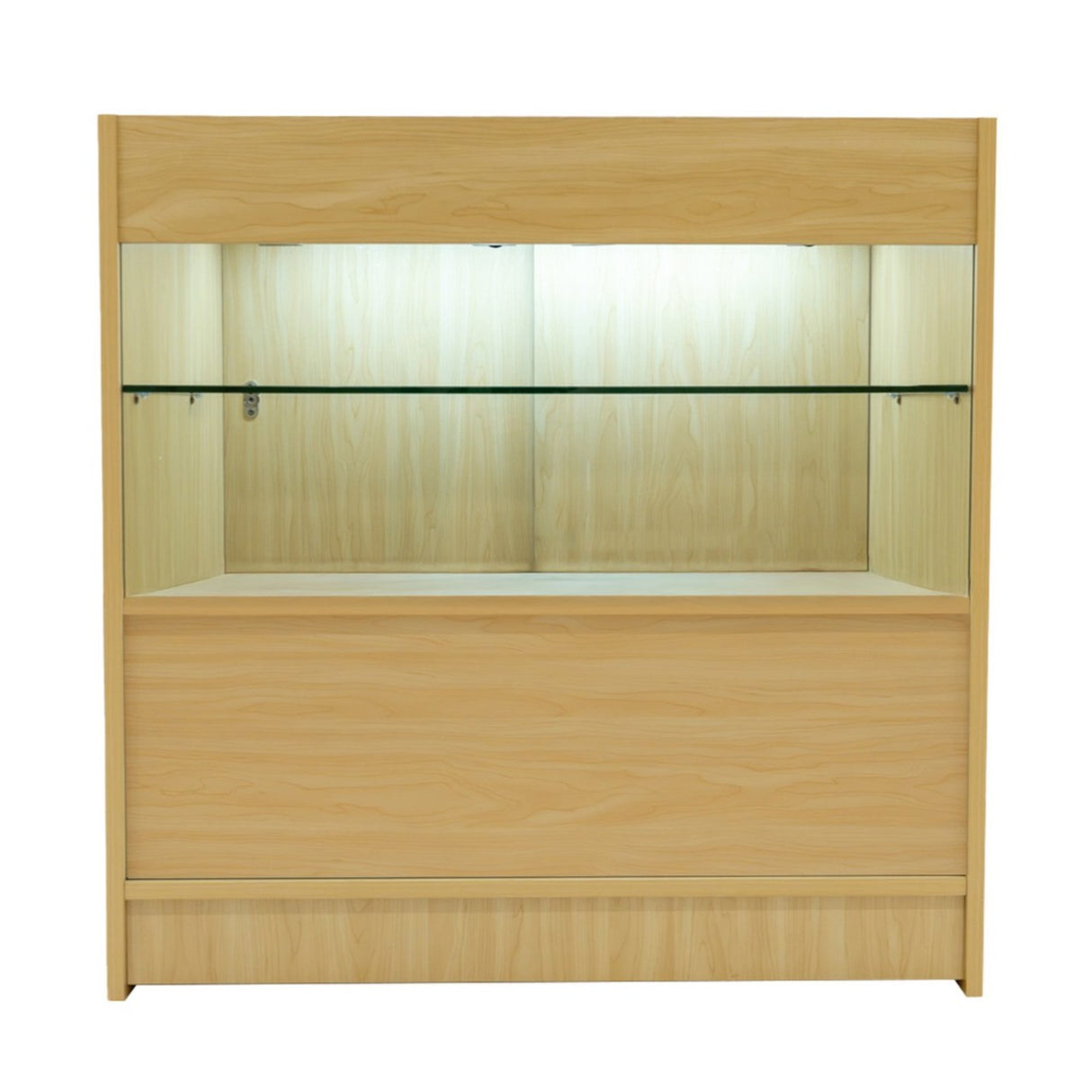 C900 LED-Ladentheke – Ahorn