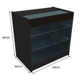 K900 LED-Ladentheke – Schwarz