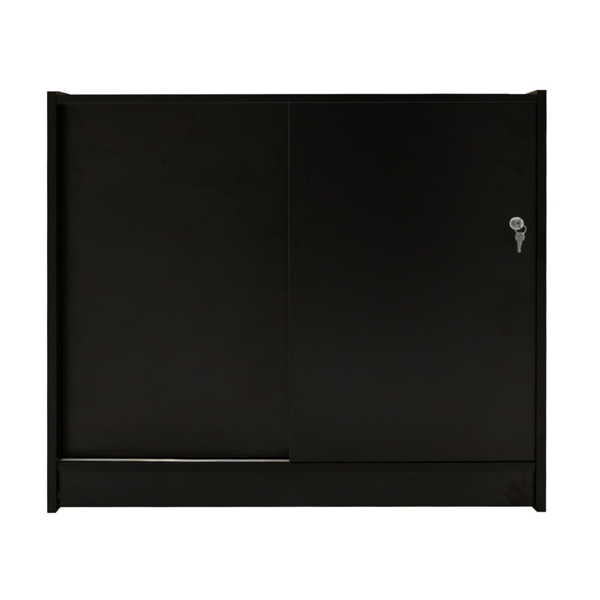 B1200 LED-Ladentheke – Schwarz