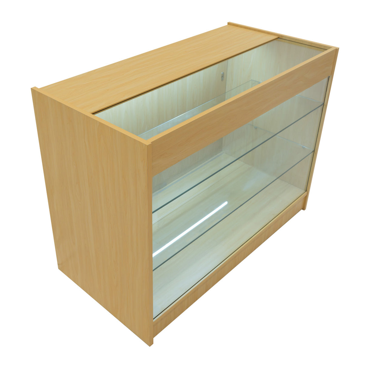 K1200 LED-Ladentheke – Ahorn