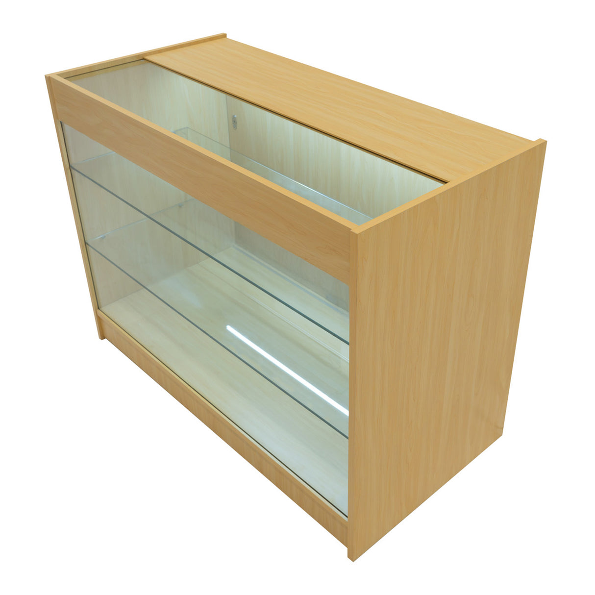 K1200 LED-Ladentheke – Ahorn