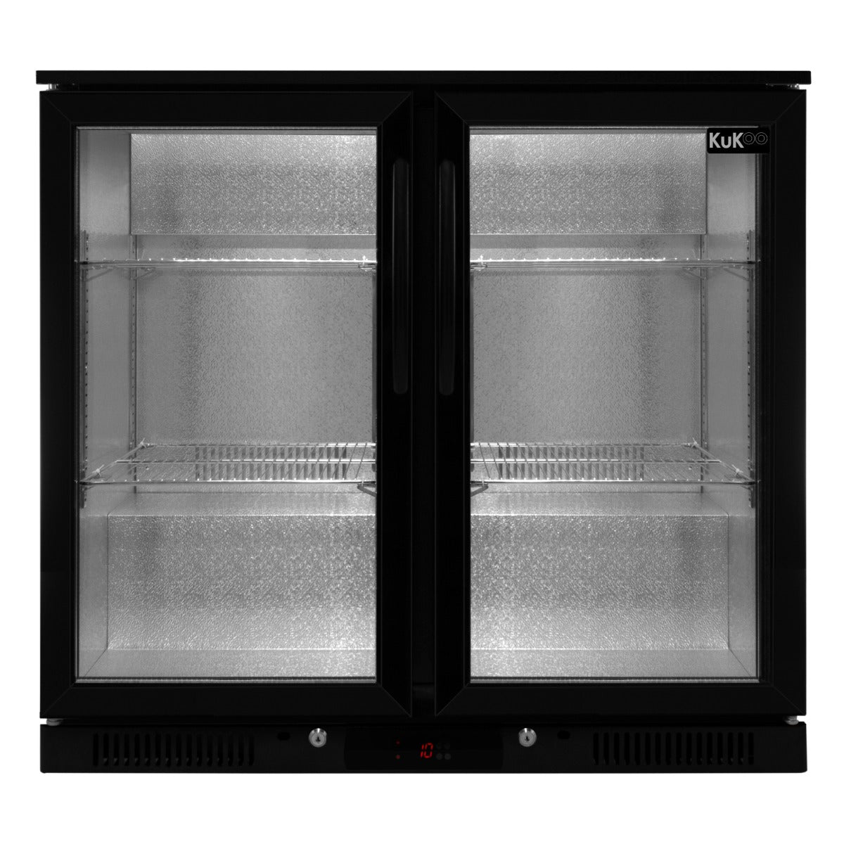 Barkühlschrank Flaschenkühlschrank - Doppel Scharniertür