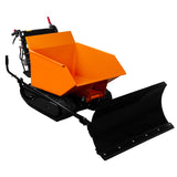 Mini Raupendumper Motorschubkarre Benzin 500kg 9PS Kipper