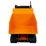 Mini Raupendumper Motorschubkarre Benzin 500kg 9PS Kipper